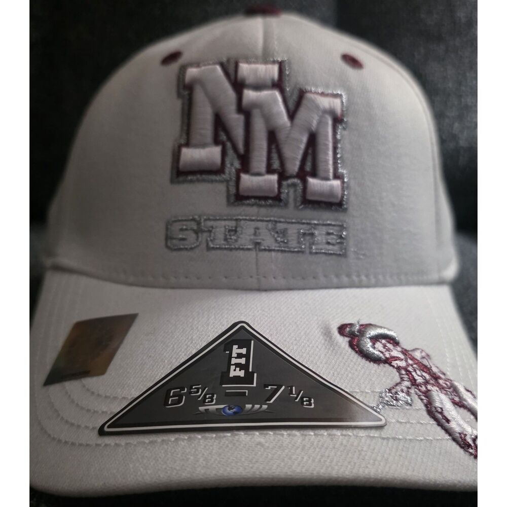 New Mexico State Aggies Top of the World One Fit Cowboy Mascot Fitted Hat